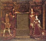 Leemput, Remigius van Copy after Hans Holbein the Elder's lost mural at Whitehall oil painting on canvas